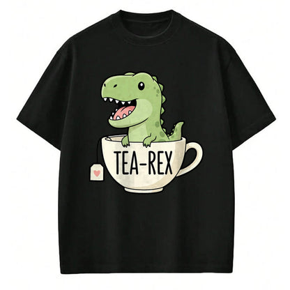 Best Dinosaur Lover Shirt, Funny Dinosaur UnisexT-Shirt/Hoodie/Sweatshirt HLT00 - Tea Rex Dinosaur Funny Cartoon T-Shirt