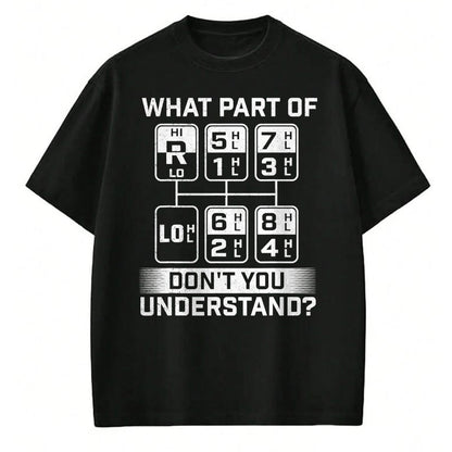 Best Truck Driver Life Shirt, Funny Trucker UnisexT-Shirt/Hoodie/Sweatshirt HLT00 - What Part Don't You Understand - Trucker Semi Truck Driver T-Shirt
