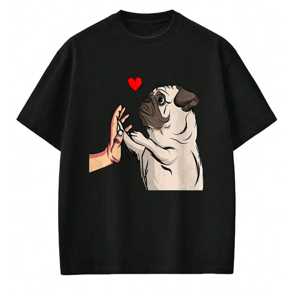 Dog Love Shirt, Dog Lover Gift T-Shirt/Hoodie/Sweatshirt HLT00 - Pug Love Funny Dog Lover Owner Girls Gift T-Shirt