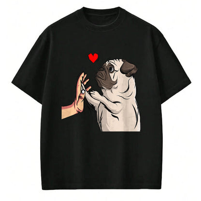 Dog Love Shirt, Dog Lover Gift T-Shirt/Hoodie/Sweatshirt HLT00 - Pug Love Funny Dog Lover Owner Girls Gift T-Shirt
