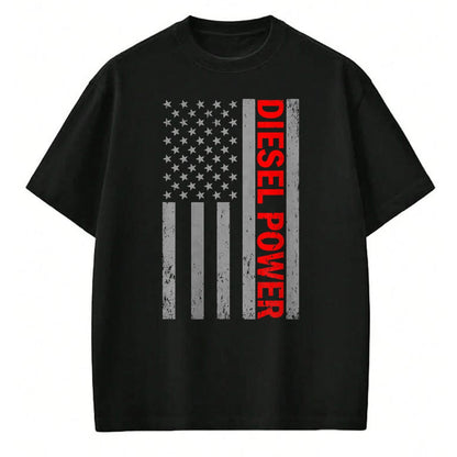 Best Mechanic Life Shirt, Funny Mechanic UnisexT-Shirt/Hoodie/Sweatshirt HLT00 - Diesel Power USA Flag Truck Turbo Brothers Mechanic T-Shirt