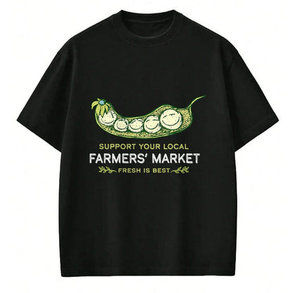 Best Farmer Life Shirt, Funny Farmer UnisexT-Shirt/Hoodie/Sweatshirt HLT00 - Support Your Local Outdoor Farmers' Market Funny Graphic T-Shirt