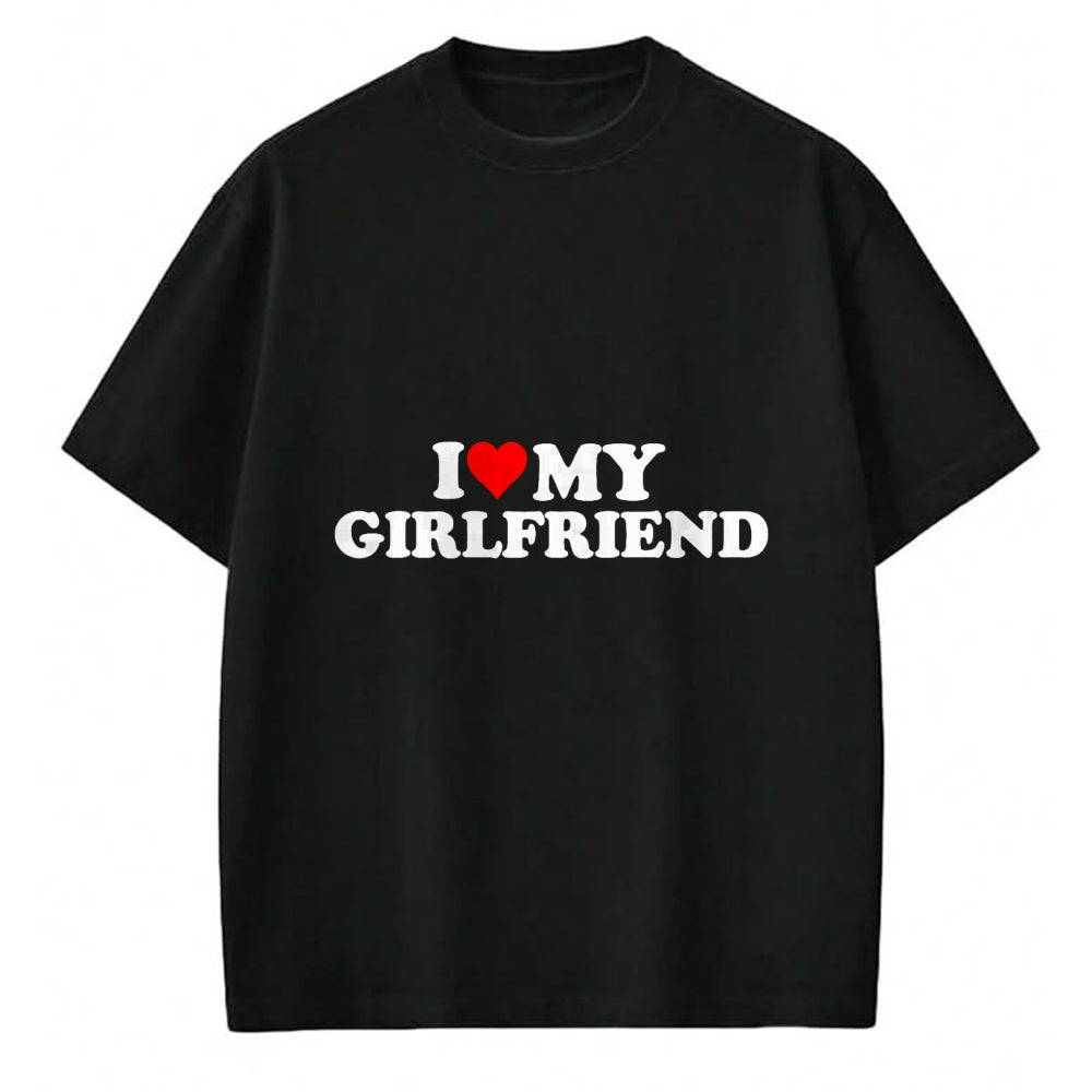 Best Wife Shirt, Wife and Husband Unisex T-Shirt/Hoodie/Sweatshirt HLT00 - I Love My Hot Girlfriend I Heart My Hot Girlfriend GF T-Shirt (1)