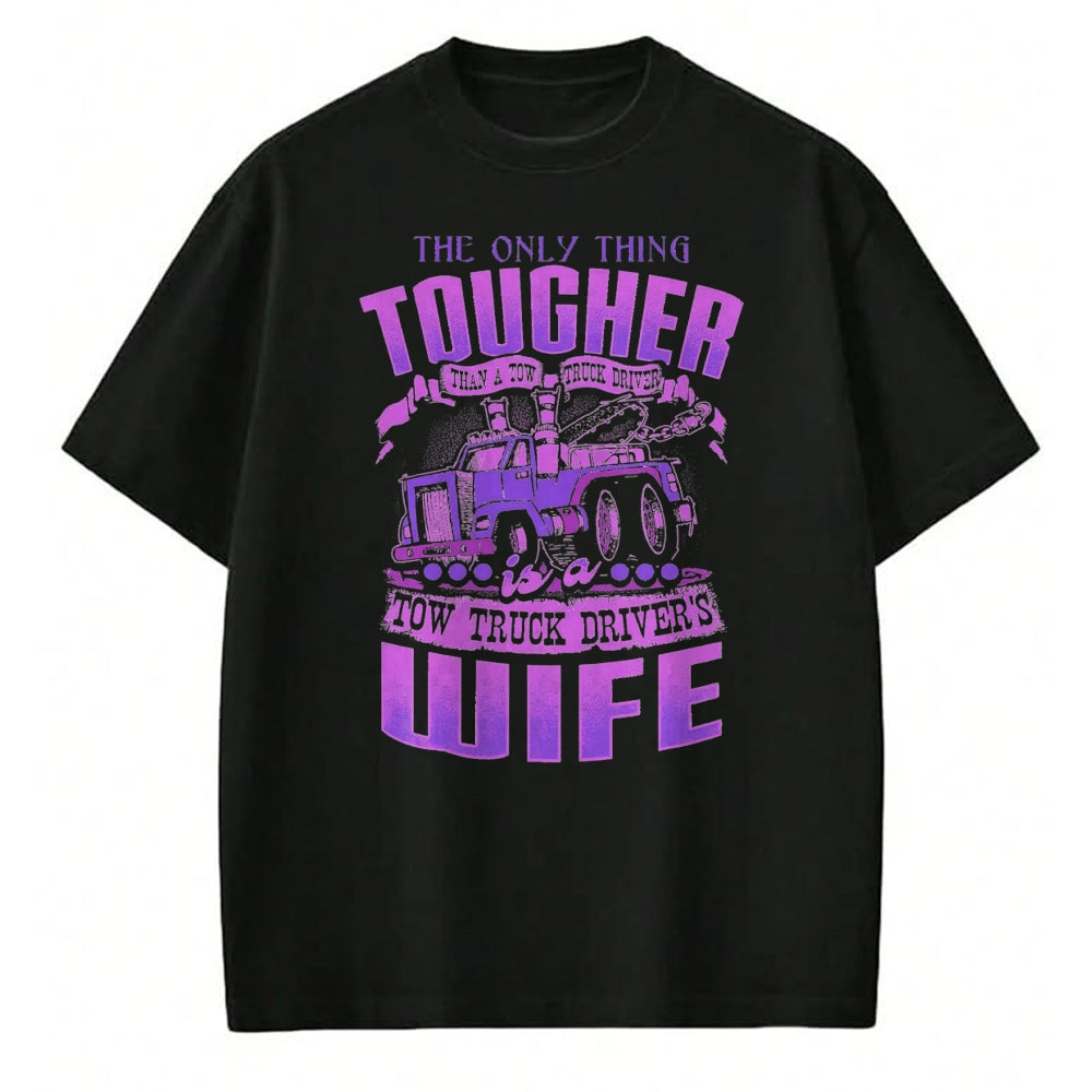 Best Truck Driver Life Shirt, Funny Trucker UnisexT-Shirt/Hoodie/Sweatshirt HLT00 - Tow Truck Drivers Wife Funny Tow Truck Drivers T-Shirt, Men, Black, X-Large