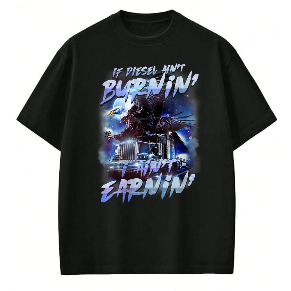 Best Truck Driver Life Shirt, Funny Trucker UnisexT-Shirt/Hoodie/Sweatshirt HLT00 - Truck Driver Design For Men Dad Big Rig Semi-Trailer Truckin T-Shirt (1)