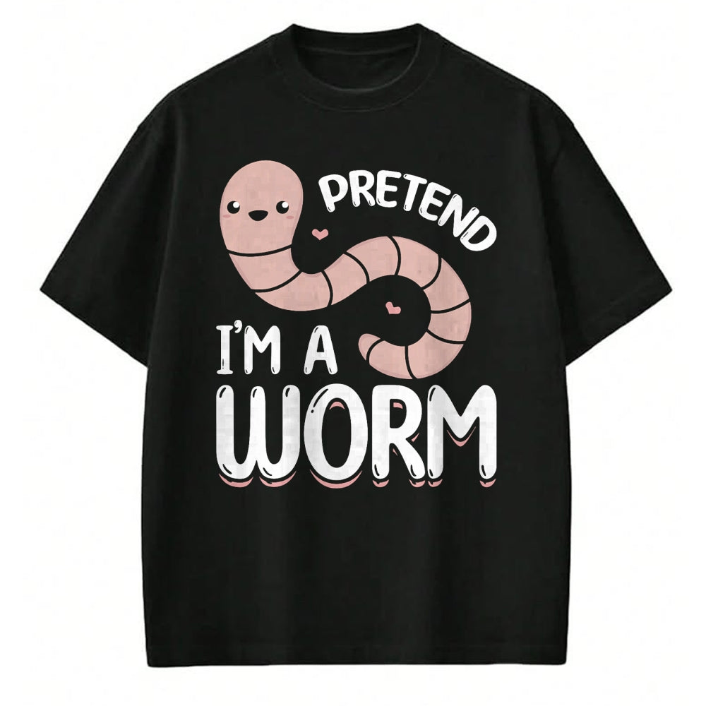 Best Farmer Life Shirt, Funny Farmer UnisexT-Shirt/Hoodie/Sweatshirt HLT00 - Compost Worms Worm Farmer Unisex-Adults Worm Lover Pretend I'm A Worm T-Shirt