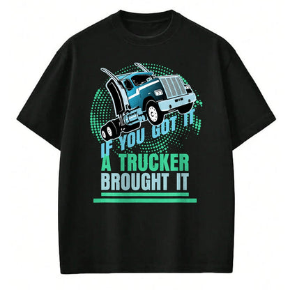 Best Truck Driver Life Shirt, Funny Trucker UnisexT-Shirt/Hoodie/Sweatshirt HLT00 - Truck Driver  Funny Trucker Souvenir for Truck Drivers T-Shirt