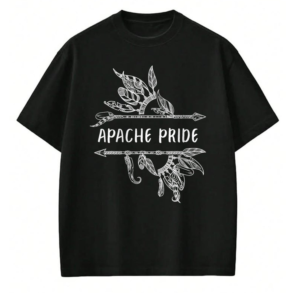 Native American T-Shirts, Vintage Native American Unisex T-Shirt/Hoodie/Sweatshirt HLT00 - Apache Pride Indian Native American Roots