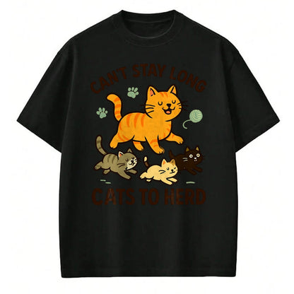 Cat Love Shirt, Funny Cat Lover Gift UnisexT-Shirt/Hoodie/Sweatshirt HLT00 - Funny Herding Cats Joke Cat Kitten T-Shirt