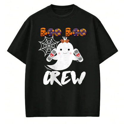 Funny Nurse Shirt, Nurse Unisex T-Shirt/Hoodie/Sweatshirt HLT00 - Boo Boo Crew Nurse Shirt Funny Halloween Costume Fun Gift T-Shirt (1)