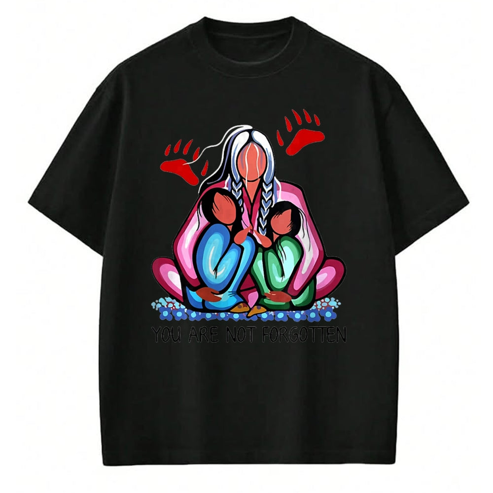 Native American T-Shirts, Vintage Native American Unisex T-Shirt/Hoodie/Sweatshirt HLT00 - Funny You Day are not forgotten Native American