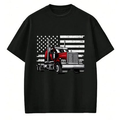 Best Truck Driver Life Shirt, Funny Trucker UnisexT-Shirt/Hoodie/Sweatshirt HLT00 - Cool Truck Design for Men Women Trucker Vehicle Truck Driver T-Shirt, Men, Black, X-Large