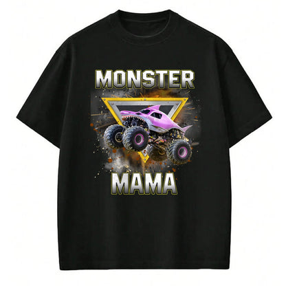 Gift for Mom Shirt, Funny Mom Unisex T-Shirt/Hoodie/Sweatshirt HLT00 - Monster Truck Mama Monster Truck Are My Jam Truck Lovers T-Shirt