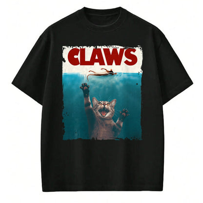 Cat Love Shirt, Funny Cat Lover Gift UnisexT-Shirt/Hoodie/Sweatshirt HLT00 - Claws Funny Cat I Love Cat Paws Cat Parody Animal Lover T-Shirt