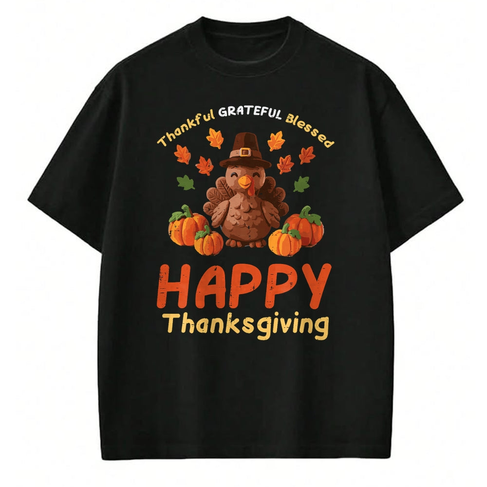 Best Thanksgiving Family Shirt , Funny Thanksgiving UnisexT-Shirt/Hoodie/Sweatshirt HLT00 - Happy Thanksgiving Turkey Coquette Thankful Fall Women Girl T-Shirt