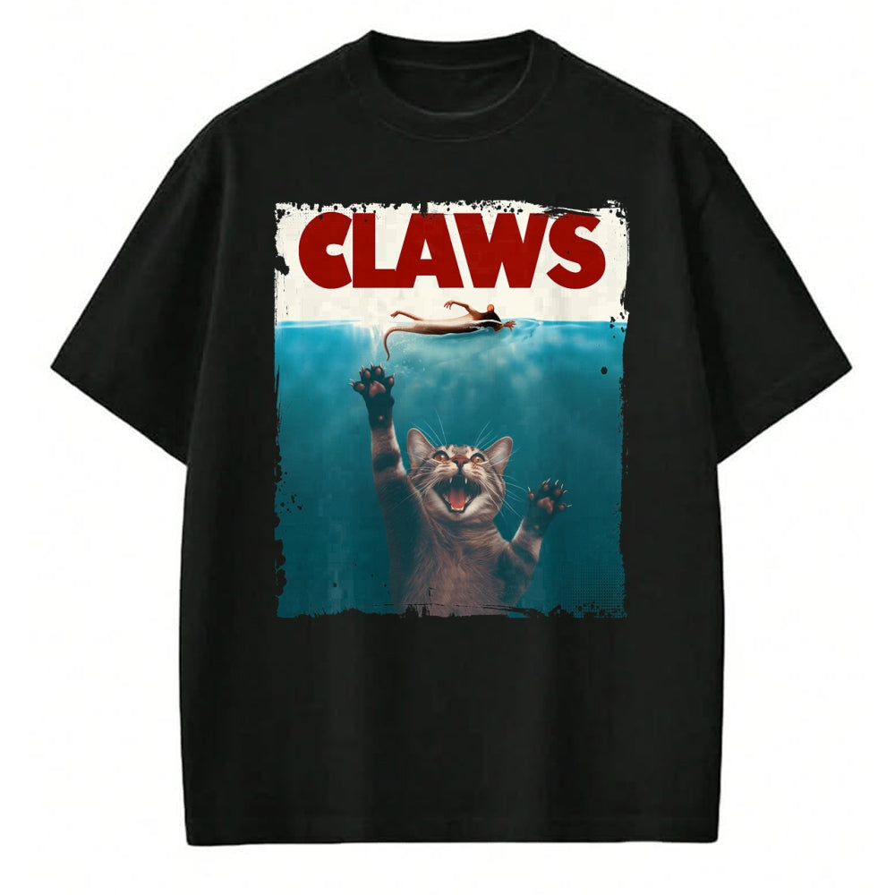 Cat Love Shirt, Funny Cat Lover Gift UnisexT-Shirt/Hoodie/Sweatshirt HLT00 - Claws Funny Cat I Love Cat Paws Cat Parody Animal Lover T-Shirt (1)