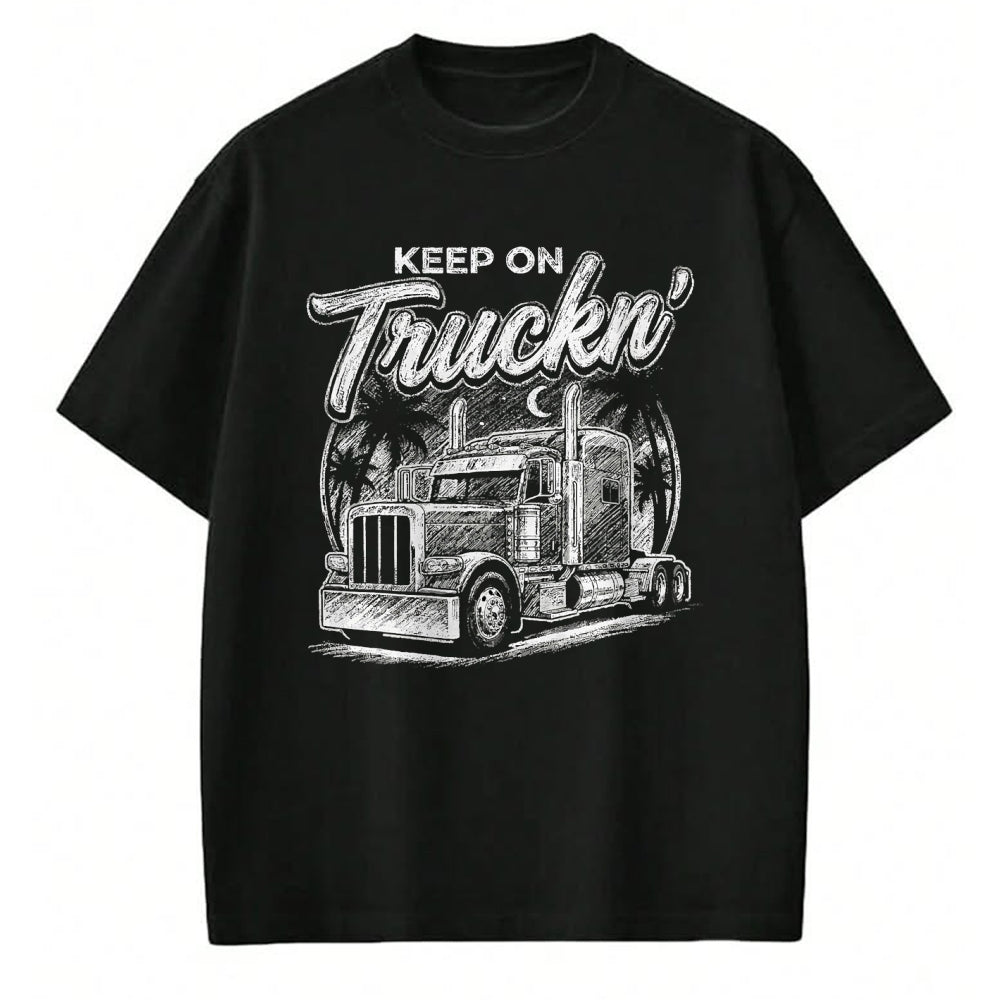 Best Truck Driver Life Shirt, Funny Trucker UnisexT-Shirt/Hoodie/Sweatshirt HLT00 - Semi Truck Driver Trucking T-Shirt (9)