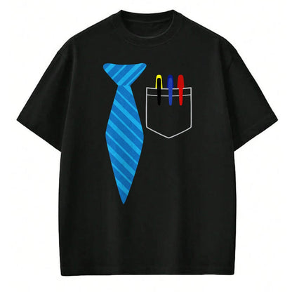 Best Teacher Shirt, Funny Teacher UnisexT-Shirt/Hoodie/Sweatshirt HLT00 - Teacher Tie & Pocket Protector Costume School Gift T-Shirt