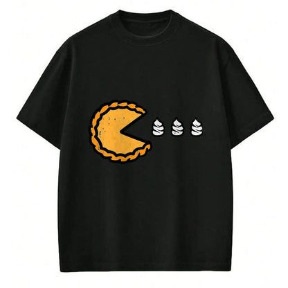 Best Thanksgiving Family Shirt , Funny Thanksgiving UnisexT-Shirt/Hoodie/Sweatshirt HLT00 - Thanksgiving Pumpkin Pie Eating Cream Fall Kids Men Women T-Shirt, Men, Brown, XX-Large