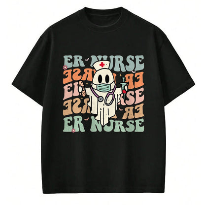 Funny Nurse Shirt, Nurse Unisex T-Shirt/Hoodie/Sweatshirt HLT00 - Groovy Emergency Room Nurse Funny Halloween Costume ER Nurse T-Shirt