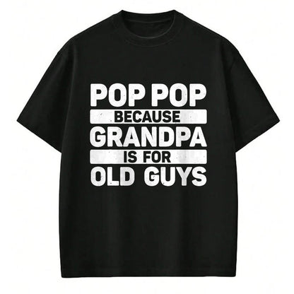 Best Grandpa Shirt, Proud Grandpa Unisex T-Shirt/Hoodie/Sweatshirt HLT00 - Pop Pop Art For Grandpa From Grandkids Father's Day Pop Pop T-Shirt