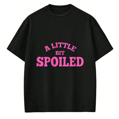 Best Wife Shirt, Wife and Husband Unisex T-Shirt/Hoodie/Sweatshirt HLT00 - Light Pink Womens Shirt A Little Bit Spoiled T-Shirt