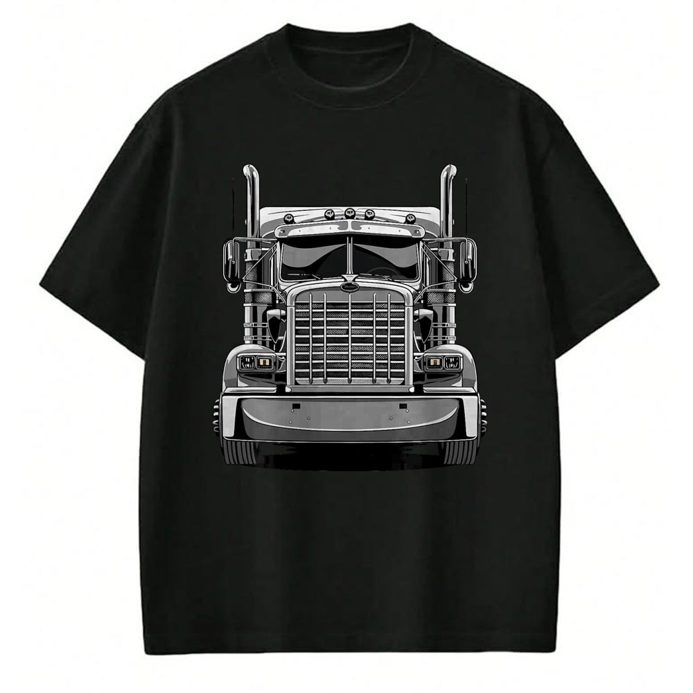 Best Truck Driver Life Shirt, Funny Trucker UnisexT-Shirt/Hoodie/Sweatshirt HLT00 - Semi Truck Driver T-Shirt, Men, Brown, Large