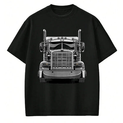 Best Truck Driver Life Shirt, Funny Trucker UnisexT-Shirt/Hoodie/Sweatshirt HLT00 - Semi Truck Driver T-Shirt, Men, Brown, Large