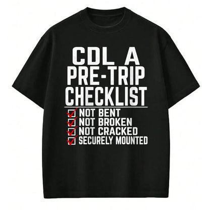 Best Truck Driver Life Shirt, Funny Trucker UnisexT-Shirt/Hoodie/Sweatshirt HLT00 - Cool CDL Trucker Art for Men Women Trucking CDL Truck Driver T-Shirt (5)