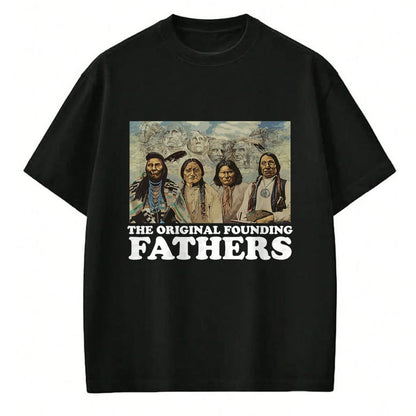 Native American T-Shirts, Vintage Native American Unisex T-Shirt/Hoodie/Sweatshirt HLT00 - The Original Founding Fathers Native American