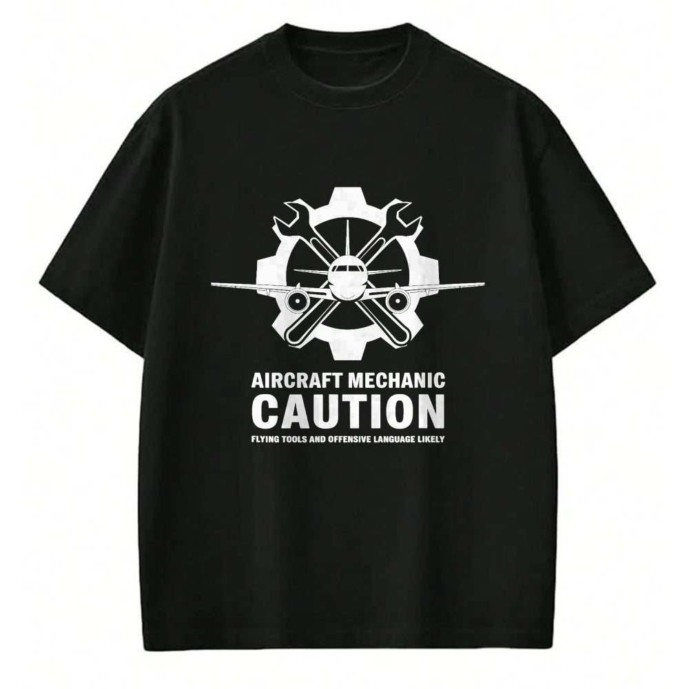 Best Mechanic Life Shirt, Funny Mechanic UnisexT-Shirt/Hoodie/Sweatshirt HLT00 - Aviation Technician, Aircraft Mechanic Caution Flying Tools T-Shirt
