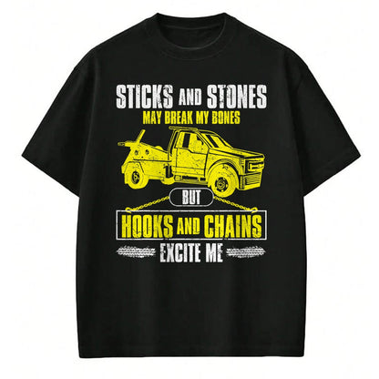 Best Truck Driver Life Shirt, Funny Trucker UnisexT-Shirt/Hoodie/Sweatshirt HLT00 - Tow Truck Driver Breakdown Lorry - Thin Yellow Line Trucker T-Shirt Small