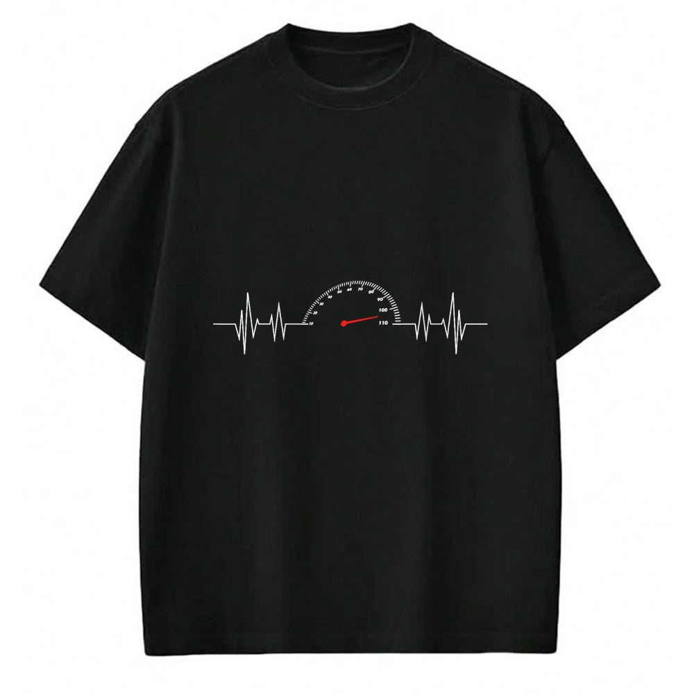Best Mechanic Life Shirt, Funny Mechanic UnisexT-Shirt/Hoodie/Sweatshirt HLT00 - Car Speedometer Heartbeat - Car Guy Auto Mechanic T-Shirt
