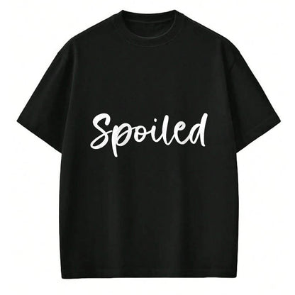 Best Wife Shirt, Wife and Husband Unisex T-Shirt/Hoodie/Sweatshirt HLT00 - Broke And Spoiled Matching Couples T-Shirt
