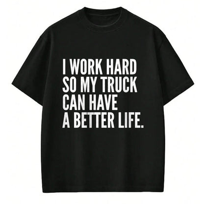 Best Truck Driver Life Shirt, Funny Trucker UnisexT-Shirt/Hoodie/Sweatshirt HLT00 - Funny Truck Owner Gift  Pickup Truck Driver Enthusiast T-Shirt