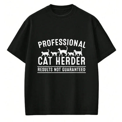 Cat Love Shirt, Funny Cat Lover Gift UnisexT-Shirt/Hoodie/Sweatshirt HLT00 - Funny Cat Herder Gift for Crazy Animal Kitten Lovers Men Women T-Shirt
