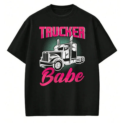Best Truck Driver Life Shirt, Funny Trucker UnisexT-Shirt/Hoodie/Sweatshirt HLT00 - Trucker Babe Female Truck Driver Woman Trucker T-Shirt