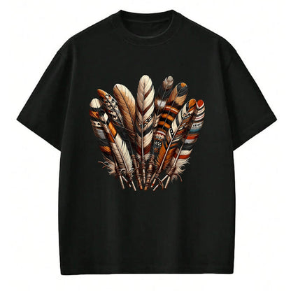 Native American T-Shirts, Vintage Native American Unisex T-Shirt/Hoodie/Sweatshirt HLT00 - Southwest Native American Indian Feather