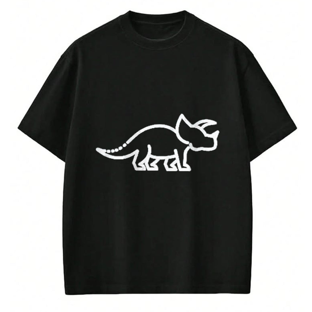 Best Dinosaur Lover Shirt, Funny Dinosaur UnisexT-Shirt/Hoodie/Sweatshirt HLT00 - Triceratops Howling to The Moon Meme Funny 90_s Dinosaur T-Shirt