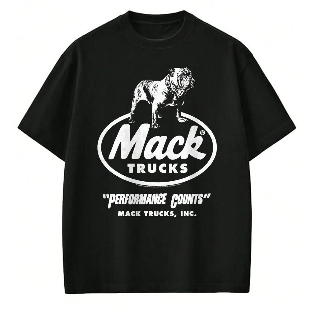 Best Truck Driver Life Shirt, Funny Trucker UnisexT-Shirt/Hoodie/Sweatshirt HLT00 - Mack Trucks Performance Counts Bulldog Logo Trucking T-Shirt