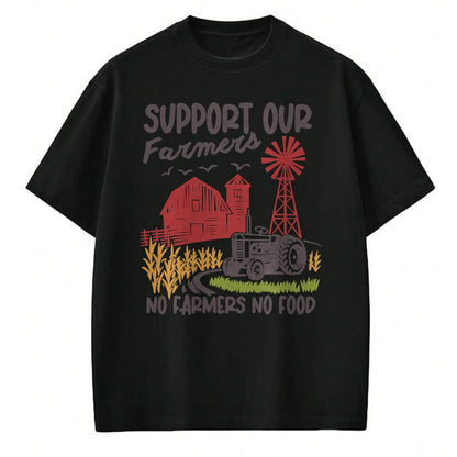 Best Farmer Life Shirt, Funny Farmer UnisexT-Shirt/Hoodie/Sweatshirt HLT00 - Support Our Farmer No Farmers No Food T-Shirt