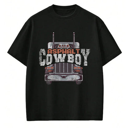 Best Truck Driver Life Shirt, Funny Trucker UnisexT-Shirt/Hoodie/Sweatshirt HLT00 - Asphalt Cowboy Cool Truck Driver Design Trucker T-Shirt
