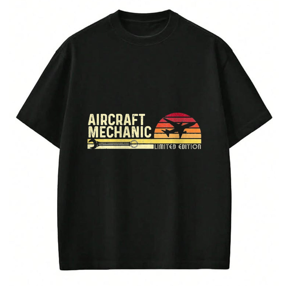 Best Mechanic Life Shirt, Funny Mechanic UnisexT-Shirt/Hoodie/Sweatshirt HLT00 - Aircraft Mechanic Limited Edition - Airplane Aviation Lover T-Shirt, Men, Black, 3X-Large
