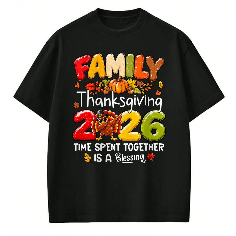 Best Thanksgiving Family Shirt , Funny Thanksgiving UnisexT-Shirt/Hoodie/Sweatshirt HLT00 - Family Thanksgiving 2026 Thanksgiving Crew Turkey Matching T-Shirt (1)