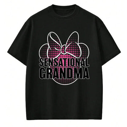 Best Grandma Shirt, Proud Grandma Unisex T-Shirt/Hoodie/Sweatshirt HLT00 - Disney Mickey And Friends Sensational Grandma T-Shirt