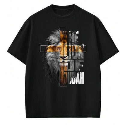 Christian Tee, Christian Faith Unisex T-Shirt/Hoodie/Sweatshirt HLT00 - Christian Religious Jesus The Lion Of Judah Easter Yeshua T-Shirt
