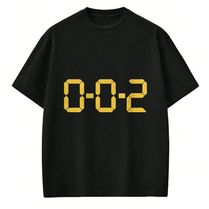 Funny Pickleball Shirt, Pickleball Lover Unisex T-Shirt/Hoodie/Sweatshirt HLT00 - 0-0-2 – Minimalist Pickleball Score T-Shirt, Men, Black, 3X-Large