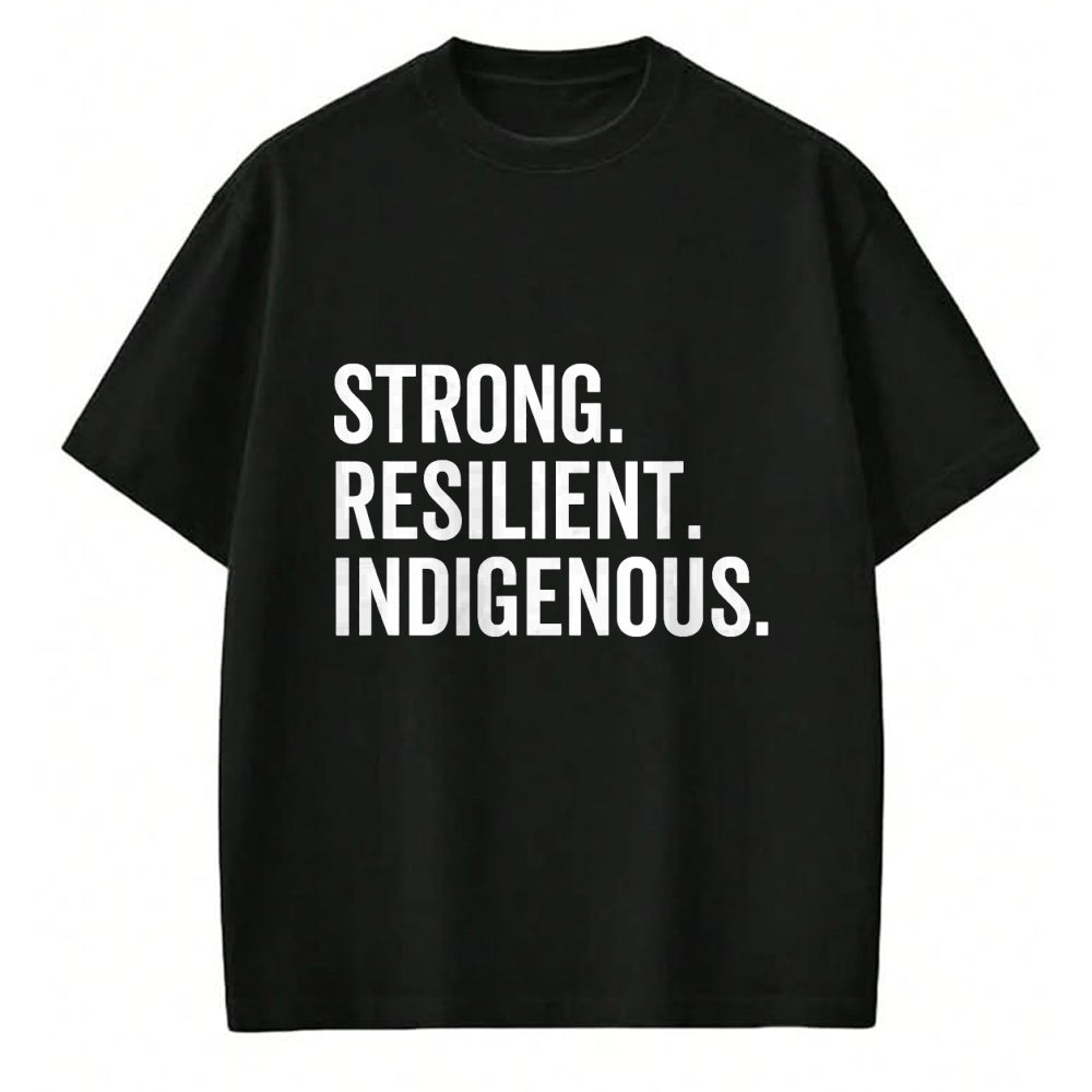 Native American T-Shirts, Vintage Native American Unisex T-Shirt/Hoodie/Sweatshirt HLT00 - Strong Resilient Indigenous Peoples_ Native Americans_ Day