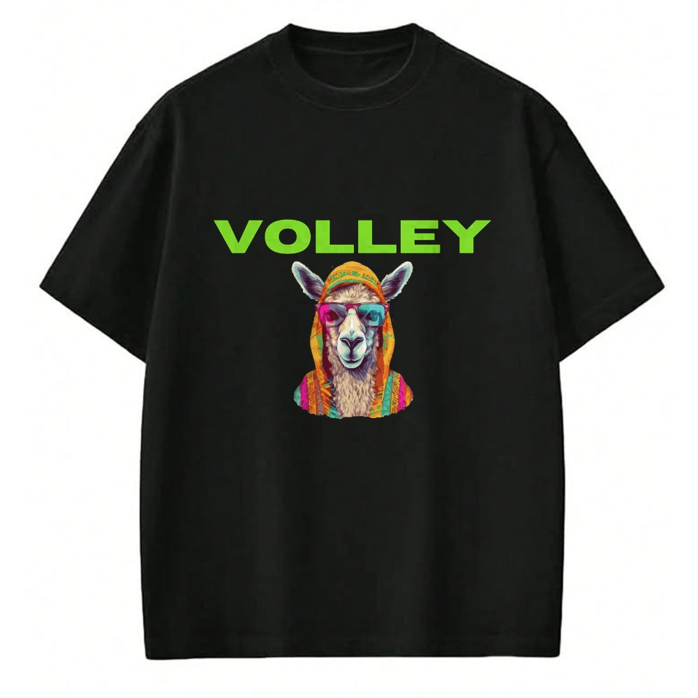 Funny Pickleball Shirt, Pickleball Lover Unisex T-Shirt/Hoodie/Sweatshirt HLT00 - Volley Llama Funny Pickleball Shirt Long Sleeve T-Shirt