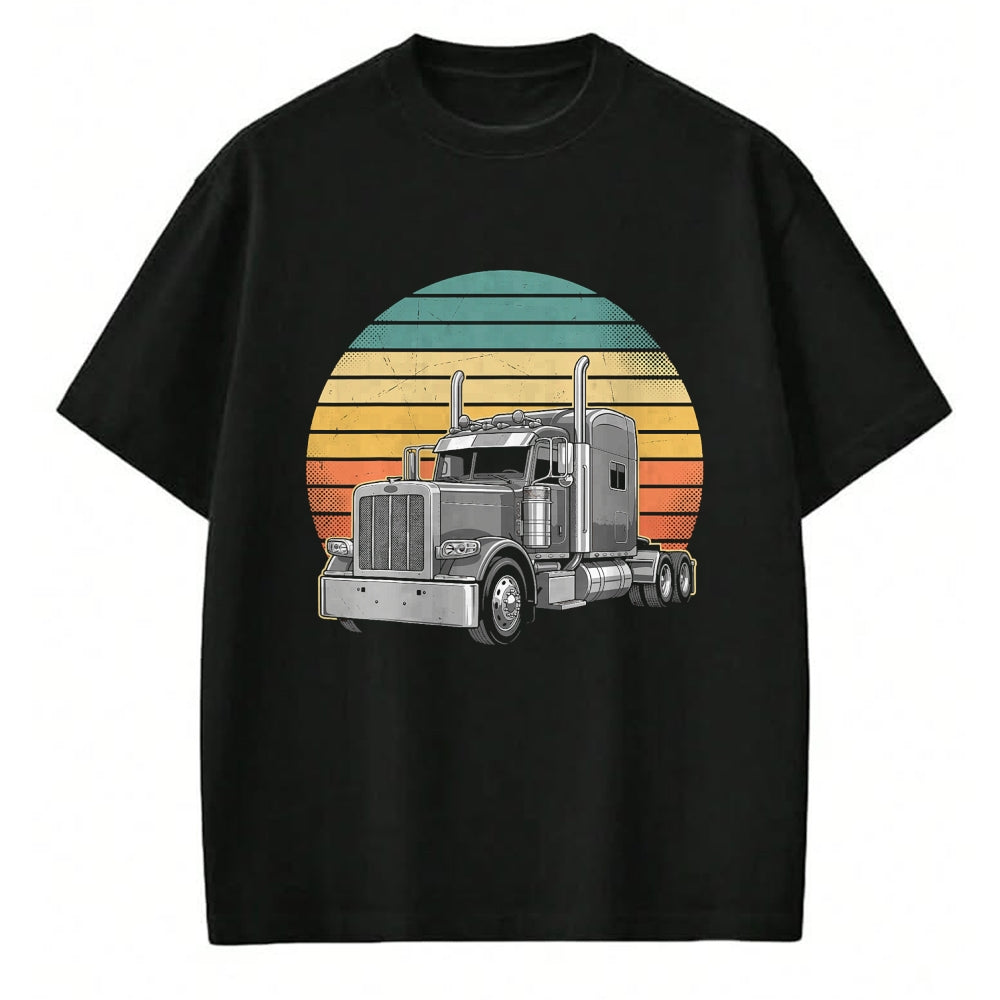 Best Truck Driver Life Shirt, Funny Trucker UnisexT-Shirt/Hoodie/Sweatshirt HLT00 - Vintage Truck Trucker Truck Driver 18 Wheeler Trucking T-Shirt